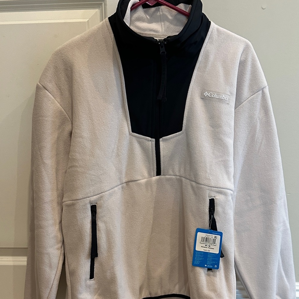 NWT Columbia Sequoia Grove Half-Zip Fleece Pullover for Ladies (M)